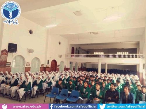 AFAQ&rsquo;s Abbottabad office organized students training workshop in Mansehra