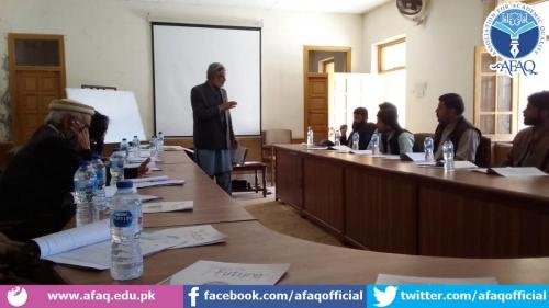 ESM training session was arranged by AFAQ&rsquo;s Quetta region
