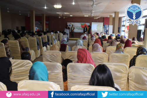ESM training conducted by AFAQ&rsquo;s regional of Karachi (C &W)